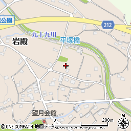 埼玉県東松山市岩殿263周辺の地図