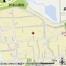 埼玉県東松山市正代周辺の地図