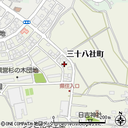 福井県福井市三十八社町613周辺の地図