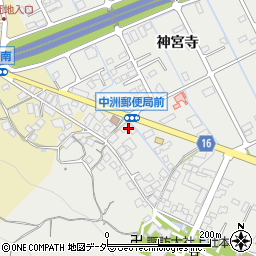 長野県諏訪市中洲118周辺の地図