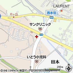 埼玉県東松山市岩殿32周辺の地図