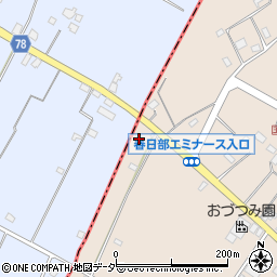 埼玉県春日部市内牧3608周辺の地図