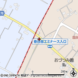 埼玉県春日部市内牧3609周辺の地図