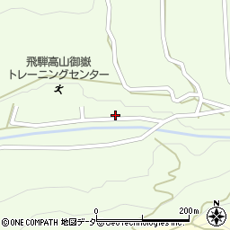 岐阜県高山市高根町日和田1278周辺の地図