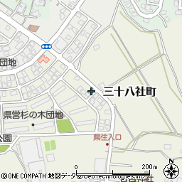 福井県福井市三十八社町507周辺の地図