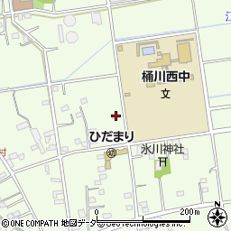 埼玉県桶川市川田谷3836周辺の地図