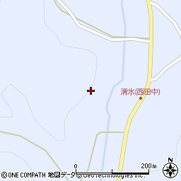 福井県丹生郡越前町清水周辺の地図