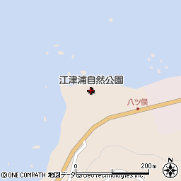 江津浦自然公園周辺の地図