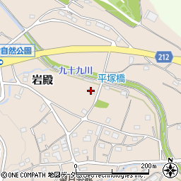 埼玉県東松山市岩殿281周辺の地図