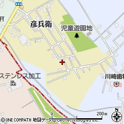 埼玉県白岡市彦兵衛25-47周辺の地図