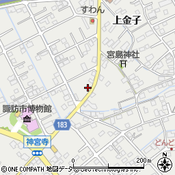 長野県諏訪市中洲2700周辺の地図