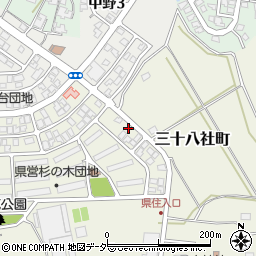 福井県福井市三十八社町505周辺の地図