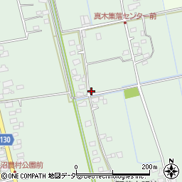 茨城県つくばみらい市真木64周辺の地図