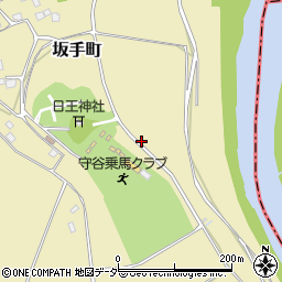 茨城県常総市坂手町388周辺の地図