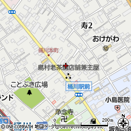 埼玉縣信用金庫桶川支店周辺の地図