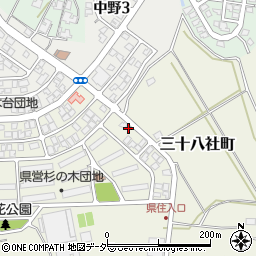 福井県福井市三十八社町504周辺の地図