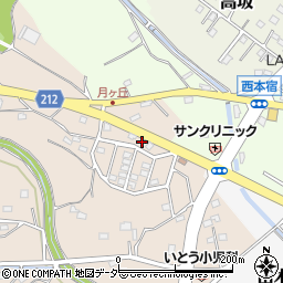 埼玉県東松山市岩殿44周辺の地図