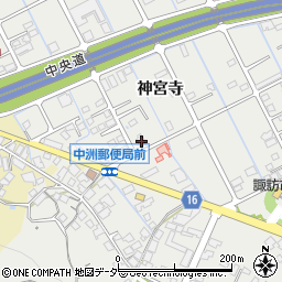 長野県諏訪市中洲239周辺の地図