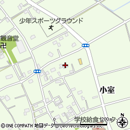 埼玉県北足立郡伊奈町小室8207周辺の地図