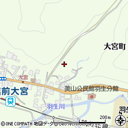 福井県福井市大宮町周辺の地図