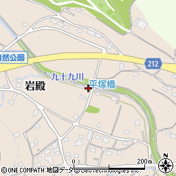 埼玉県東松山市岩殿271周辺の地図