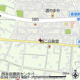 埼玉県東松山市元宿2丁目34-5周辺の地図
