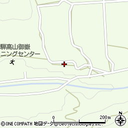 岐阜県高山市高根町日和田1392周辺の地図