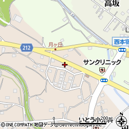 埼玉県東松山市岩殿48周辺の地図