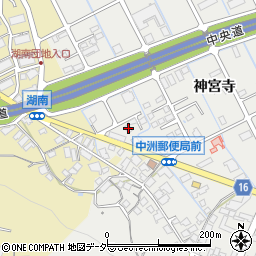 長野県諏訪市中洲258周辺の地図