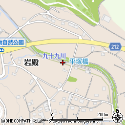 埼玉県東松山市岩殿280周辺の地図