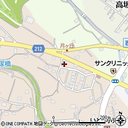 埼玉県東松山市岩殿50周辺の地図