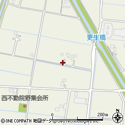 埼玉県春日部市不動院野1365周辺の地図