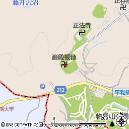 埼玉県東松山市岩殿1221周辺の地図