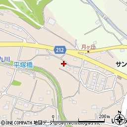 埼玉県東松山市岩殿56周辺の地図