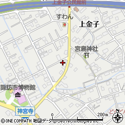 長野県諏訪市中洲689周辺の地図