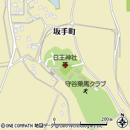 茨城県常総市坂手町609周辺の地図