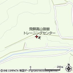 高山市役所高根支所　飛騨高山御嶽トレーニングセンター周辺の地図