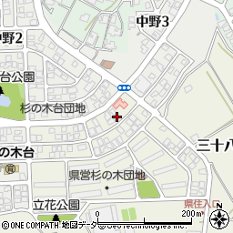 福井県福井市三十八社町101周辺の地図