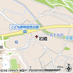 埼玉県東松山市岩殿291周辺の地図