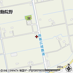 埼玉県春日部市不動院野549周辺の地図