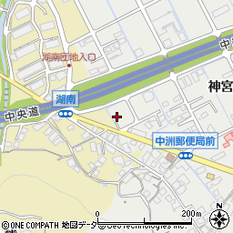 長野県諏訪市中洲247-5周辺の地図