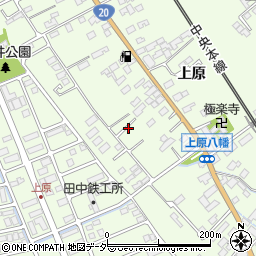 長野県茅野市ちの上原周辺の地図