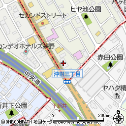 太田屋　諏訪インター店周辺の地図