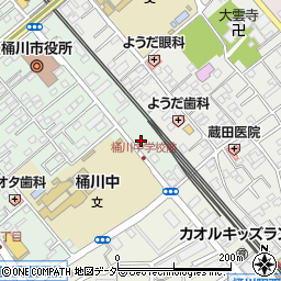 フォンテーヌ桶川周辺の地図