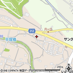 埼玉県東松山市岩殿55周辺の地図