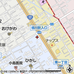 アルファクラブ武蔵野株式会社　さがみ典礼桶川葬斎センター周辺の地図