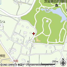 茨城県坂東市大崎236-4周辺の地図