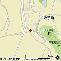 茨城県常総市坂手町7486周辺の地図