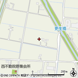 埼玉県春日部市不動院野1363周辺の地図