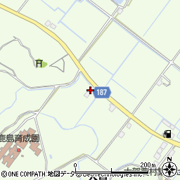 茨城県潮来市大賀1214周辺の地図